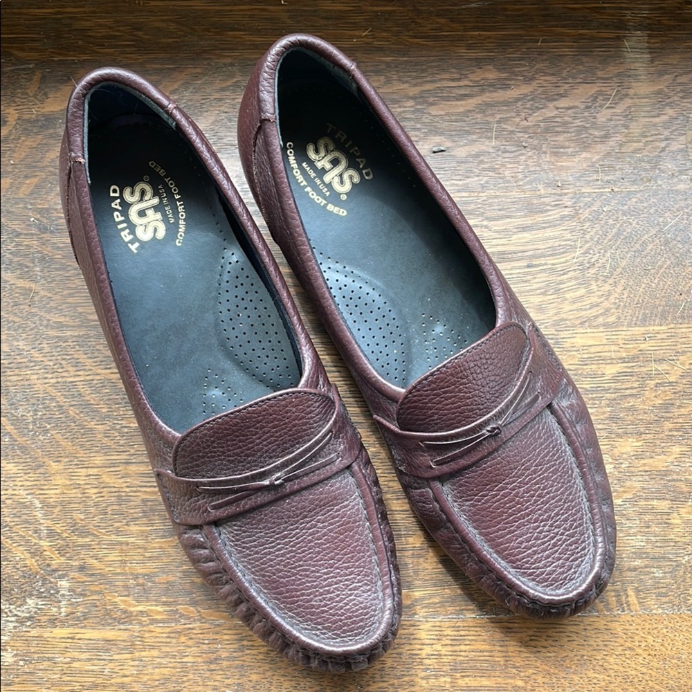SAS Tripad Comfort Brown Loafers